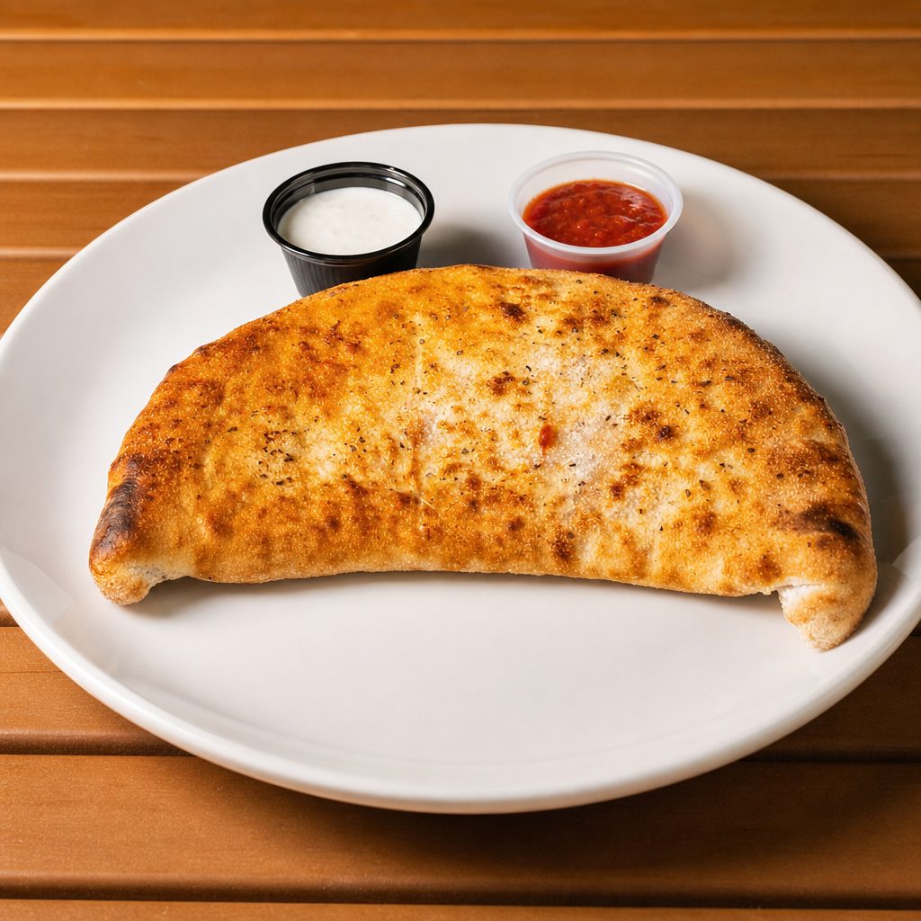 Calzone with Three Toppings.