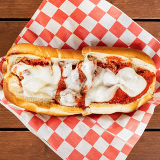 Meatball Parmesan Sandwich