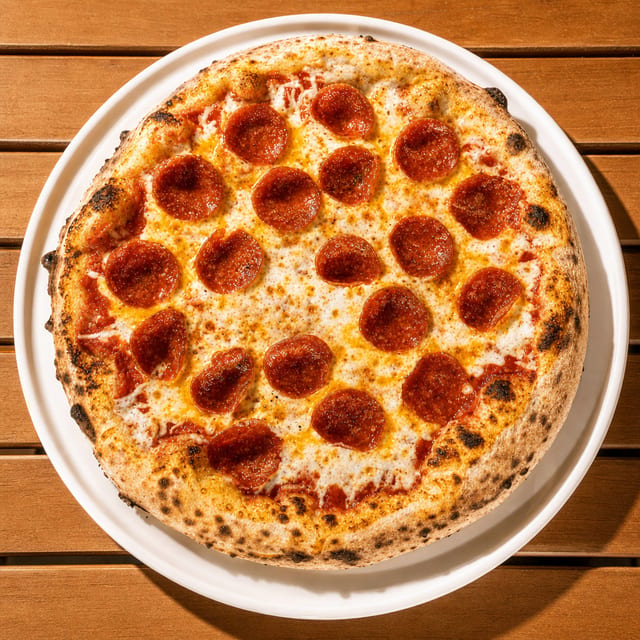 One Topping Pizza (12").