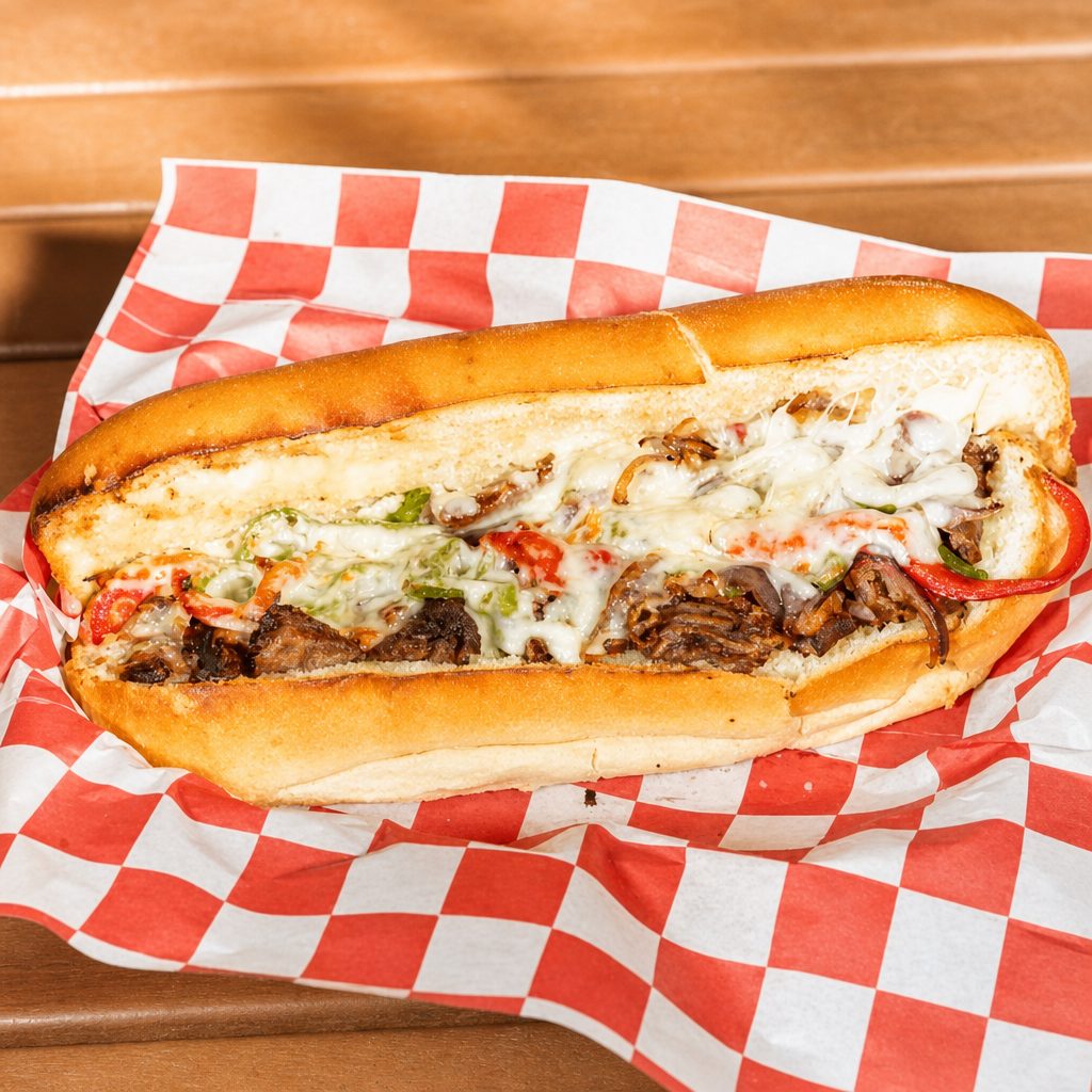 Philly Cheesesteak Sandwich.